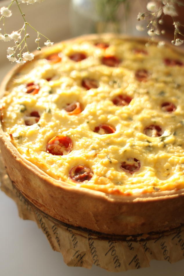 Quiche in Close-Up Photography